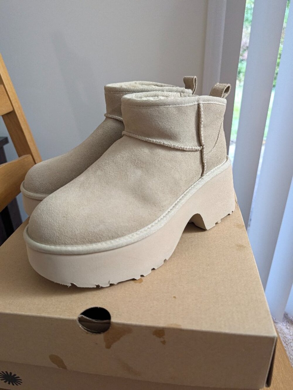 UGG Women's Classic Ultra Mini New Heights "Mustard Seed"